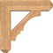Ekena Millwork Balboa Craftsman Smooth Bracket w/ Offset Brace, Western Red Cedar, 7 1/2"W x 28"D x 28"H BKT0806X28X28BOA04SWR - alternate 2